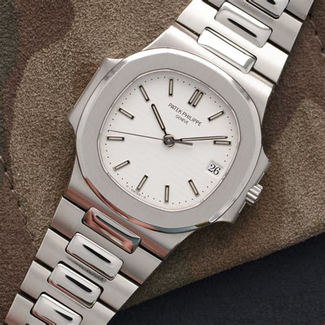 patek philippe nautilus 3800 white dial|Patek Philippe Nautilus price list.